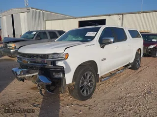 2019 Chevrolet Silverado 1500 LT with VIN 3GCPWCED5KG146483, listed as a IAAI auction lot 41757133 with 126,638 mi miles. Bid and sale history available at carsss.com. Image 16.