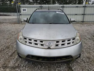 2004 Nissan Murano SL with VIN JN8AZ08W14W329400, listed as a Copart auction lot 44596985 with 118,343 mi miles and Clean Title. Bid and sale history available at carsss.com. Image 5.