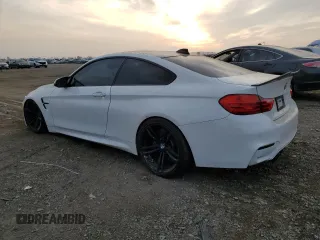 2016 BMW M4 with VIN WBS3R9C57GK335701, listed as a Copart auction lot 82560753 with 54,655 mi miles. Bid and sale history available at carsss.com. Image 2.