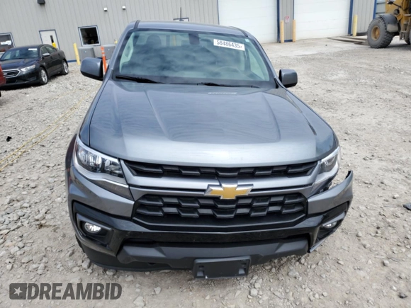 2022 Chevrolet Colorado 4WD LT с VIN 1GCGTCEN8N1307154, выставлен на аукционе Copart как лот 58486435 с пробегом 36 253 миль миль и Списание • Salvage title. История ставок и продаж доступна на DreamBid. Изображение 5.