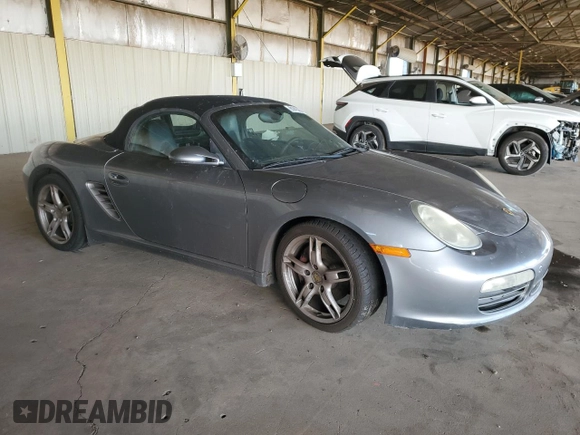 2006 Porsche Boxster S with VIN WP0CB29856U732007, listed as a Copart auction lot 81413634 with Not provided miles and Salvage title. Bid and sale history available at DreamBid. Image 4.