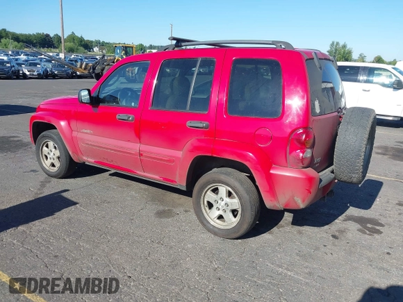 2004 Jeep Liberty Limited with VIN 1J4GL58K44W189886, listed as a IAAI auction lot 42802317 with 241,083 mi miles and . Bid and sale history available at DreamBid. Image 3.