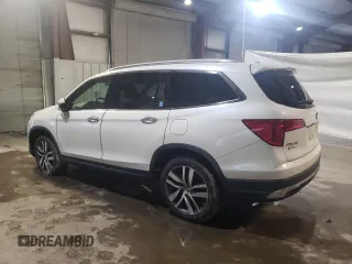 2016 Honda Pilot Elite with VIN 5FNYF6H02GB104395, listed as a Copart auction lot 46621795 with 49,260 mi miles and Salvage Title. Bid and sale history available at carsss.com. Image 2.