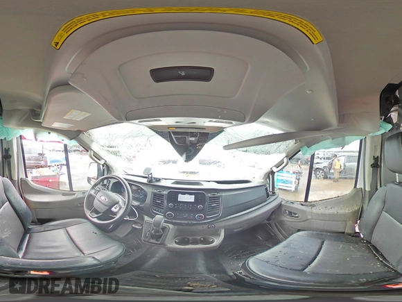 2023 Ford Transit with VIN 1FTYE1CGXPKA13081, listed as a Copart auction lot 55583935 with 126,698 mi miles and Salvage title. Bid and sale history available at DreamBid. Image 15.
