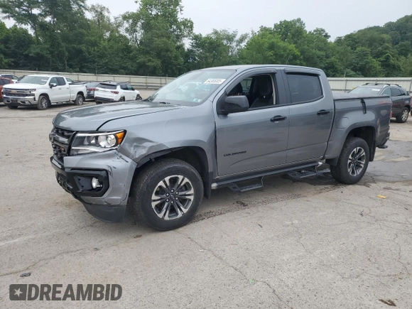 2022 Chevrolet Colorado 4WD Z71 с VIN 1GCGTDEN3N1173563, выставлен на аукционе Copart как лот 64365005 с пробегом 41 046 миль миль и Списание • Salvage title. История ставок и продаж доступна на DreamBid. Изображение 1.