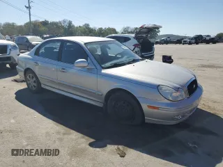 2005 Hyundai Sonata GL with VIN KMHWF25S95A112386, listed as a Copart auction lot 75680044 with 61,721 mi miles and Salvage Title. Bid and sale history available at carsss.com. Image 4.