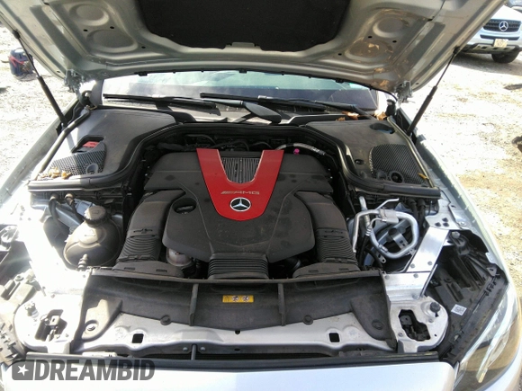 2018 Mercedes-Benz E AMG E 43 with VIN WDDZF6EB8JA486593, listed as a IAAI auction lot 40496961 with 78,160 mi miles. Bid and sale history available at carsss.com. Image 10.