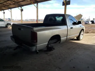 2003 Dodge Ram 1500 ST with VIN 1D7HA16D13J634048, listed as a Copart auction lot 81654853 with 217,845 mi miles and Salvage Title. Bid and sale history available at carsss.com. Image 3.