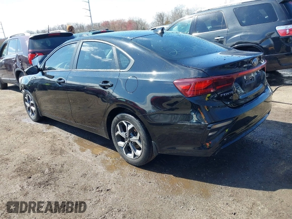 2019 Kia Forte LXS with VIN 3KPF24AD9KE045316, listed as a IAAI auction lot 41801486 with 84,843 mi miles. Bid and sale history available at carsss.com. Image 3.