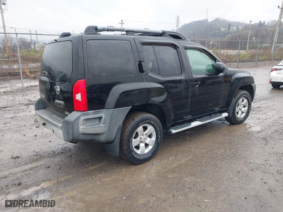2009 Nissan Xterra X with VIN 5N1AN08W39C515290, listed as a IAAI auction lot 41996266 with 114,884 mi miles. Bid and sale history available at carsss.com. Image 4.
