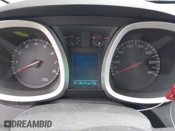 2013 Chevrolet Equinox LS with VIN 2GNALBEKXD6229355, listed as a IAAI auction lot 42067980 with 185,175 mi miles. Bid and sale history available at carsss.com. Image 7.