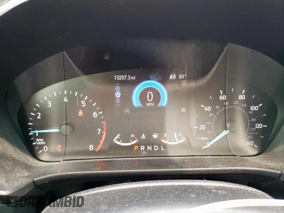 2020 Ford Escape S z VIN 1FMCU0F62LUA62327, wystawiony jako Copart lot #59218455 z przebiegiem 13 257 mil mil oraz Szkoda całkowita • Salvage title. Historia ofert i sprzedaży dostępna na DreamBid. Obrazek 9.