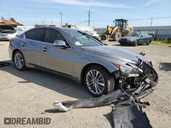 2019 Infiniti Q50 Luxe с VIN JN1EV7AP5KM543452, выставлен на аукционе Copart как лот 54948845 с пробегом 47 114 миль миль и Списание • Salvage title. История ставок и продаж доступна на DreamBid. Изображение 4.