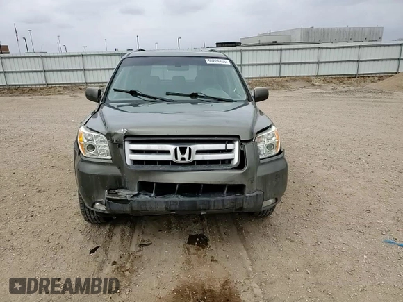 2006 Honda Pilot EX-L with VIN 2HKYF18596H534052, listed as a Copart auction lot 50204455 with 177,881 mi miles and Salvage Title. Bid and sale history available at DreamBid. Image 11.