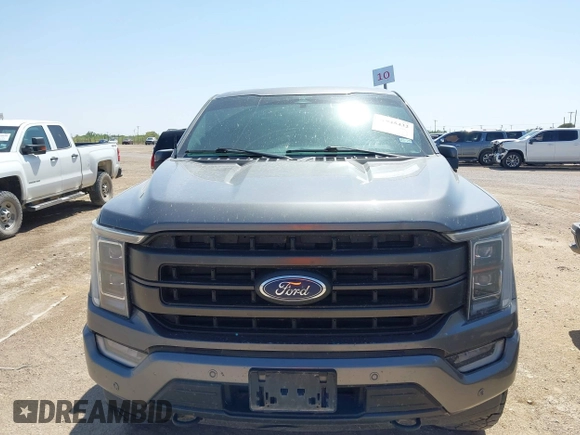 2023 Ford F-150 XL with VIN 1FTFW1E83PFB07063, listed as a IAAI auction lot 41945432 with 100,863 mi miles. Bid and sale history available at carsss.com. Image 11.