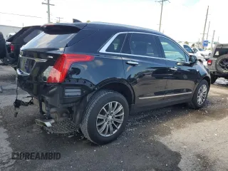 2017 Cadillac XT5 Luxury AWD with VIN 1GYKNDRS6HZ243674, listed as a Copart auction lot 59569145 with 74,550 mi miles and Salvage title. Bid and sale history available at DreamBid. Image 3.