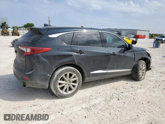 2020 Acura RDX with VIN 5J8TC1H38LL009204, listed as a Copart auction lot 57878895 with 79,457 mi miles and Salvage title. Bid and sale history available at DreamBid. Image 3.