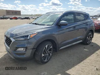2019 Hyundai Tucson SEL z VIN KM8J3CAL0KU986644, wystawiony jako Copart lot #52823095 z przebiegiem 83 435 mil mil oraz Czysty tytuł • Clean title. Historia ofert i sprzedaży dostępna na DreamBid. Obrazek 1.