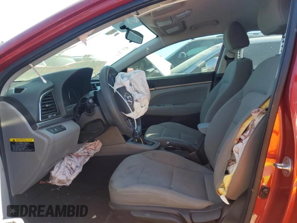 2018 Hyundai Elantra SEL with VIN 5NPD84LF4JH250198, listed as a Copart auction lot 41873635 with 68,531 mi miles and Salvage Title. Bid and sale history available at carsss.com. Image 7.