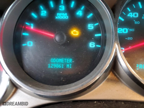 2007 Chevrolet Silverado 1500 LT w/1LT with VIN 1GCEC19J47Z508394, listed as a Copart auction lot 77860554 with 129,861 mi miles and Salvage Title. Bid and sale history available at carsss.com. Image 9.