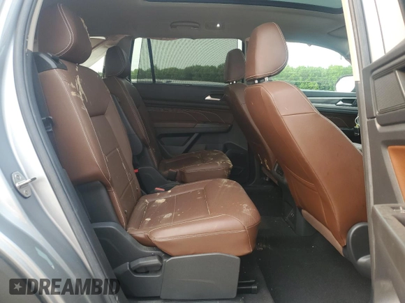 2023 Volkswagen Atlas SEL R-Line Black with VIN 1V2SR2CA1PC523727, listed as a Copart auction lot 58969365 with 27,169 mi miles and Salvage title. Bid and sale history available at DreamBid. Image 11.
