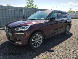 2023 Lincoln Aviator Grand Touring with VIN 5LMYJ8XY8PNL01308, listed as a Copart auction lot 65732325 with 61,914 mi miles and Clean title. Bid and sale history available at DreamBid. Image 1.