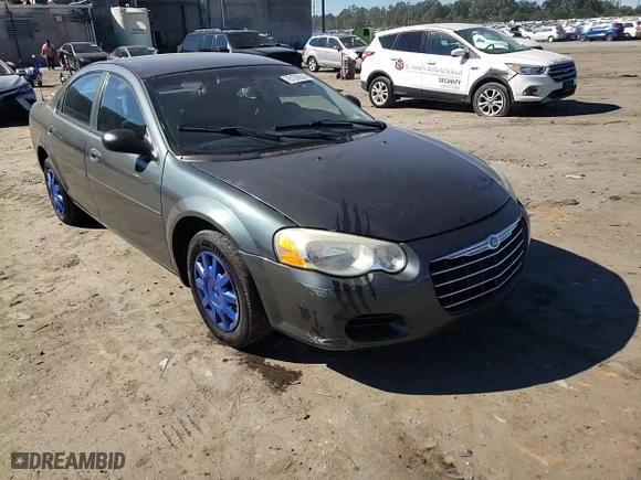 2004 Chrysler Sebring LX with VIN 1C3EL46R54N172869, listed as a Copart auction lot 75129924 with 118,685 mi miles and Salvage Title. Bid and sale history available at carsss.com. Image 10.