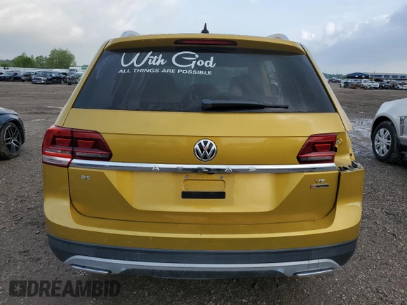 2018 Volkswagen Atlas SE z VIN 1V2LR2CA8JC527947, wystawiony jako Copart lot #54258935 z przebiegiem 126 541 mil mil oraz Szkoda całkowita • Salvage title. Historia ofert i sprzedaży dostępna na DreamBid. Obrazek 6.