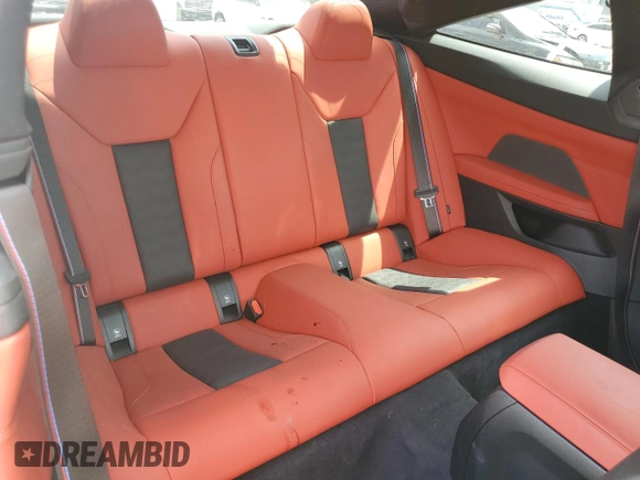 2025 BMW M4 Competition xDrive with VIN WBS33HK04SCS94755, listed as a Copart auction lot 58459765 with 7,764 mi miles and Non repairable. Bid and sale history available at DreamBid. Image 10.