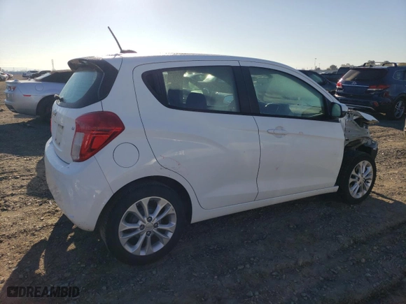 2021 Chevrolet Spark 1LT with VIN KL8CD6SA0MC217491, listed as a Copart auction lot 50255295 with 61,794 mi miles and Salvage Title. Bid and sale history available at carsss.com. Image 3.