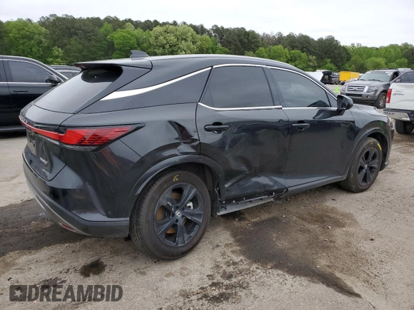 2023 Lexus RX with VIN 2T2BAMBA5PC013860, listed as a Copart auction lot 51940025 with 13,639 mi miles and Salvage Title. Bid and sale history available at carsss.com. Image 3.