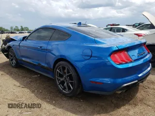 2021 Ford Mustang EcoBoost with VIN 1FA6P8TD8M5104723, listed as a Copart auction lot 54357384 with 14,622 mi miles and Salvage Title. Bid and sale history available at carsss.com. Image 2.