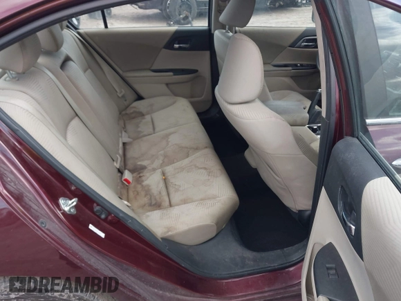 2014 Honda Accord Sedan LX with VIN 1HGCR2F33EA285263, listed as a IAAI auction lot 41886888 with 110,852 mi miles. Bid and sale history available at carsss.com. Image 8.
