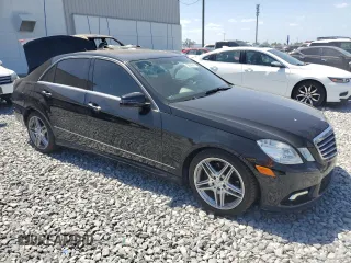 2011 Mercedes-Benz E-Class E 350 Luxury with VIN WDDHF5GB5BA325705, listed as a Copart auction lot 55042315 with 160,073 mi miles and Salvage Title. Bid and sale history available at carsss.com. Image 4.