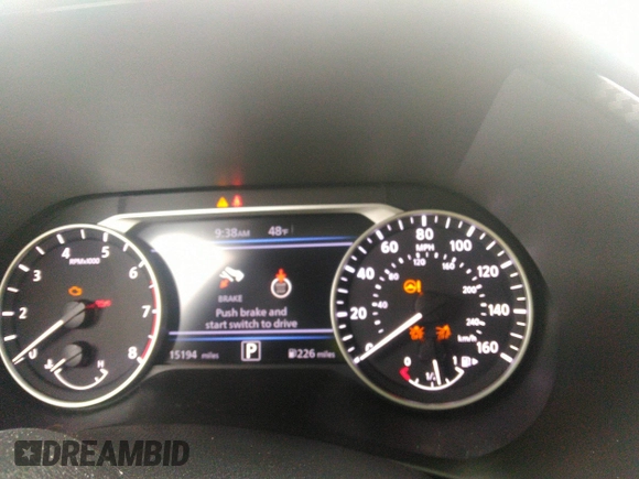 2024 Nissan Sentra SR z VIN 3N1AB8DV0RY242036, wystawiony jako IAAI lot #41345201 z przebiegiem 15 194 mil mil oraz . Historia ofert i sprzedaży dostępna na DreamBid. Obrazek 7.