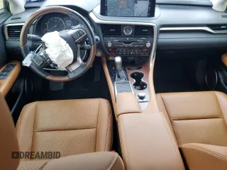 2021 Lexus RX with VIN JTJHZKEA2M2020568, listed as a Copart auction lot 51329565 with 51,961 mi miles and Salvage Title. Bid and sale history available at carsss.com. Image 8.