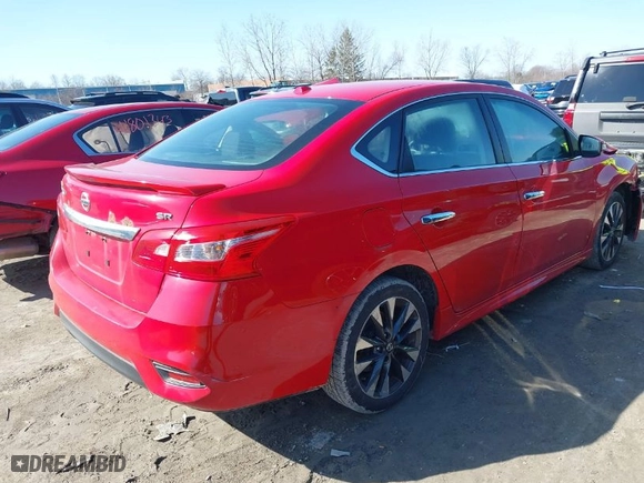 2016 Nissan Sentra SR with VIN 3N1AB7AP6GY262014, listed as a IAAI auction lot 41800744 with 198,494 mi miles. Bid and sale history available at carsss.com. Image 4.