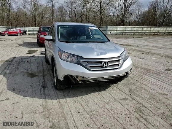 2012 Honda CR-V EX-L with VIN 5J6RM4H73CL014878, listed as a Copart auction lot 52343685 with 159,425 mi miles and Salvage Title. Bid and sale history available at carsss.com. Image 12.