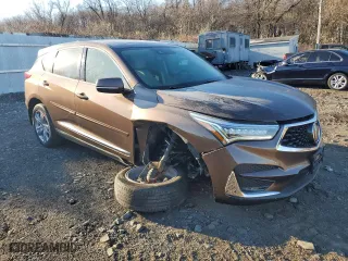 2020 Acura RDX w/Advance Pkg with VIN 5J8TC2H7XLL029415, listed as a Copart auction lot 87935035 with 23,944 mi miles and Salvage Title. Bid and sale history available at carsss.com. Image 4.