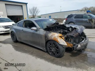 2007 Infiniti G35 with VIN JNKCV54EX7M900519, listed as a Copart auction lot 54781185 with Not Provided miles and Salvage Title. Bid and sale history available at DreamBid. Image 4.