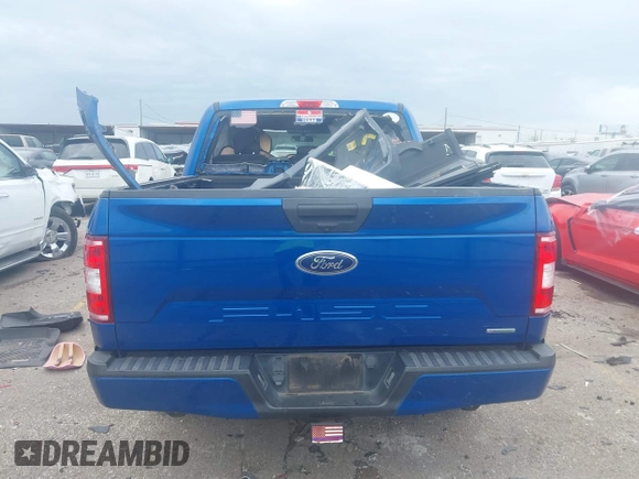 2018 Ford F-150 XL with VIN 1FTEW1CG6JKD65758, listed as a IAAI auction lot 41885122 with 103,993 mi miles. Bid and sale history available at carsss.com. Image 17.