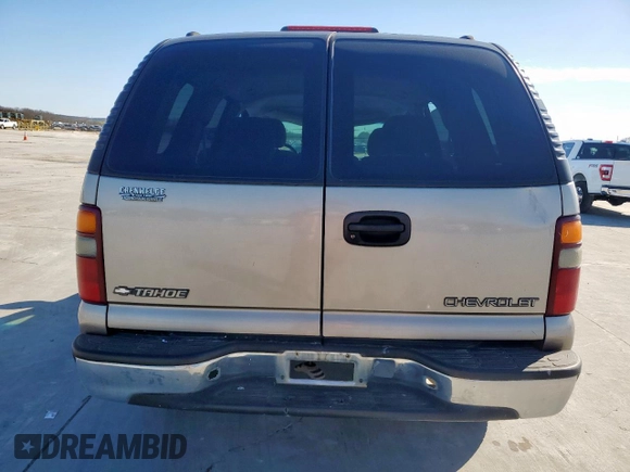2002 Chevrolet Tahoe LS with VIN 1GNEC13V72R116845, listed as a Copart auction lot 46909855 with 313,655 mi miles and Non Repairable. Bid and sale history available at carsss.com. Image 6.