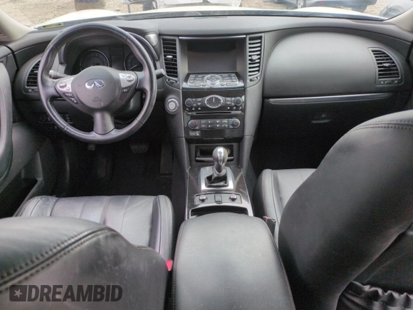 2014 Infiniti QX70 с VIN JN8CS1MW8EM410724, выставлен на аукционе Copart как лот 49899825 с пробегом 57 950 миль миль и Списание • Salvage title. История ставок и продаж доступна на DreamBid. Изображение 8.