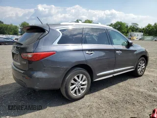 2014 Infiniti QX60 with VIN 5N1AL0MM8EC530162, listed as a Copart auction lot 64477165 with 106,642 mi miles and Salvage title. Bid and sale history available at DreamBid. Image 3.