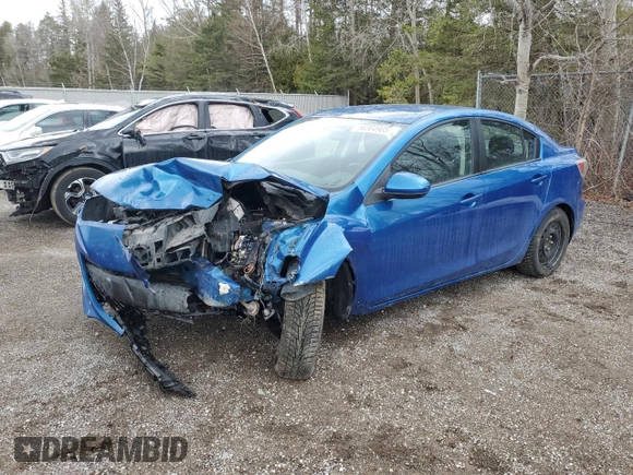 2012 Mazda 3 i Sport with VIN JM1BL1UF0C1597315, listed as a Copart auction lot 50304985 with 323,403 mi miles and Salvage Title. Bid and sale history available at DreamBid. Image 1.