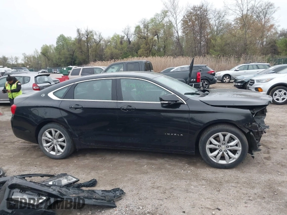 2019 Chevrolet Impala LT with VIN 1G11Z5S36KU104463, listed as a IAAI auction lot 41989775 with 56,364 mi miles and . Bid and sale history available at DreamBid. Image 14.