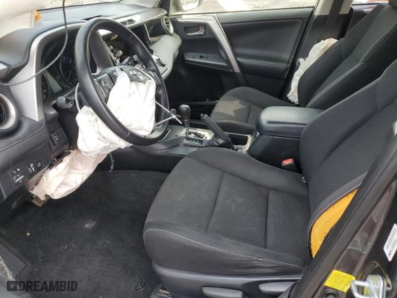 2017 Toyota RAV4 XLE with VIN JTMRFREV5HJ134006, listed as a Copart auction lot 44566055 with 0 mi miles and Salvage Title. Bid and sale history available at carsss.com. Image 7.