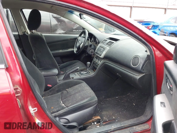 2009 Mazda 6 i Sport with VIN 1YVHP81H995M49060, listed as a IAAI auction lot 41351885 with 183,464 mi miles and . Bid and sale history available at carsss.com. Image 5.