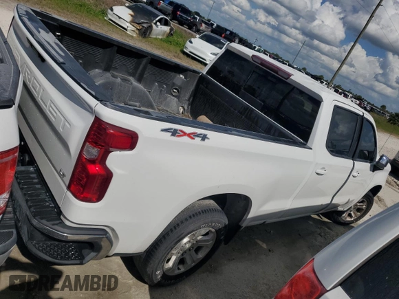 2021 Chevrolet Silverado 1500 LT with VIN 3GCUYDETXMG288020, listed as a Copart auction lot 74226564 with 79,173 mi miles and Non Repairable. Bid and sale history available at carsss.com. Image 6.