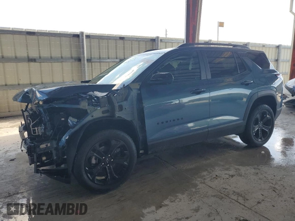 2025 Chevrolet Equinox FWD LT with VIN 3GNAXHEG0SL156380, listed as a Copart auction lot 52613955 with 1,928 mi miles and Salvage Title. Bid and sale history available at DreamBid. Image 1.